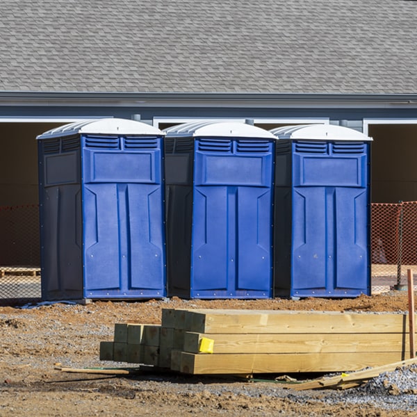 do you offer hand sanitizer dispensers inside the porta potties in Collinwood